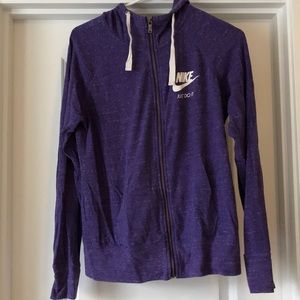 Purple Nike sweatshirt